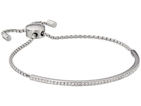 michael kors brilliance pave bar slider bracelet 